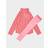 Under Armour Girls Twist 1/4 Zip Top Leggings Set - Pink