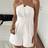 Shein Elegant Solid Color Tube Top Jumpsuit - Light Party