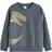 Lindex Sweatshirt Dino Placement - Grå