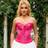 Shein European Palace Style Corset Top Vintage Lace-Up - Chest