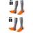 Ezysleep Rechargeable Heated Socks - Silver