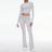 Shein Women Solid Color Fitted Sports Set