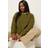 Yours Drop Shoulder Jumper Women - Olive