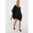boohoo Womens Linen Look Beach Kaftan - Black