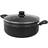 Royalford Anodized Non-Stick with lid 26 cm