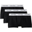 Calvin Klein Boys 3-Pack Modern Cotton Boxer Trunks - Black/White