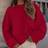 Shein Solid Color Round Neck Drop Shoulder Sweater - Autumn/Winter