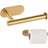 Shein 1pc Gold Toilet Paper Holder Bathroom Tissue Storage Rack Stainless Steel Paper Towel Hanger SKU: sh2410292820820792