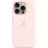Apple Silicone Case with MagSafe for iPhone 15 Pro Light Pink