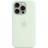 Apple Silicone Case with MagSafe for iPhone 15 Pro Soft Mint