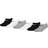 Nike Basic Low Socks 6-Pack - White/Black/Grey (RN0028-W2F)