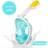 Shein Silicone Adult Full Dry Snorkel Mask