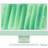 Apple iMac, 24-inch, M4 Chip, 10-core CPU, 10-core GPU, 16GB Unified Memory, 512GB SSD Storage Green