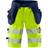 Fristads 2509 Craftsman Stretch Shorts - Hi-Vis Yellow/Navy
