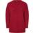 Yours Curve Burgundy Red Vneck Jumper - Red