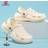 Shein Kids Cute Soft Comfortable Hollow-Out Clogs