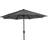 Brafab Cambre Parasol - Anthracite/Grey 300cm