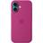 Apple Silicone Case with MagSafe for iPhone 16 Fuchsia