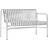 Hay Palissade Dining 128cm - Hot Galvanized Steel