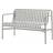 Hay Palissade Dining 128cm - Sky Grey