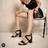 Shein Women Comfortable Block Heel Wide Fit Classic Ankle Strap Sandals