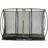 Exit Toys Silhouette Ground Trampoline 214x305cm + Safety Net Black
