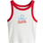 H&M Printed tank Top - White/Purple (1284822004)