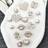 Shein 16PCS Rhinestone Lips Shoe Charms