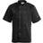 Chefs Whites Vegas Short Sleeve Chefs Jacket - Black