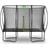 Exit Toys Silhouette Trampoline 214x305cm + Safety Net Black