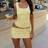 Shein Summer Casual Mini Skirt Set - Night Out