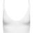 Lindex Seamless Ribbed V-Neck Soft Bra - White