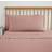 Dunelm Pure Cotton Kingsize Pillow Case Pink (90x50cm)