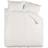Catherine Lansfield Seersucker Frill Duvet Cover White (200x135cm)