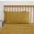 Dunelm Pure Cotton Standard Pillow Case Yellow (76x48cm)