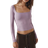 Clean Lines Long Sleeve - Mauve Mousse