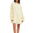 NA-KD Dress with Sleeve Details - Light Yellow