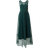 Vila Vilynnea Lace Maxi Dress - Dark Green