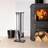 Charles Bentley Fireside Companion Set Iron Tool Stand Matte Black