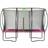 Exit Toys Silhouette Trampoline 244x366cm + Safety Net Pink