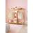 Neo Natural Bamboo Freestanding Open Light Brown Clothes Rack