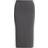 Tom Ford Fine Cashmere Cotton Rib Pencil Skirt - Dark Grey