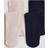 H&M Girls Fine Knit Tights - Light Dusty Pink/Dark Blue