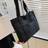 Shein Large Capacity Canvas College Style Tote Bag - For Women