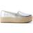 Toms Valencia - Silver Metallic Nappa Leather