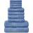 GC GAVENO CAVAILIA Premium Quality Highly Water Absorbent Towel Blue (120x70cm)