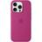 Apple Silicone Case with MagSafe for iPhone 16 Pro Fuchsia
