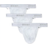 2(X)IST Essential Cotton Y-Back Thong 3-pack - White