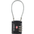 Samsonite Cablelock 3 Dial TSA Black