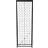 vidaXL 241598 Black Wine Rack 65x191cm